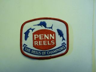 Vintage Penn Fishing Reels The Reels Of Champions Embroidered Patch