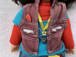 Lewis Galoob Toys punky Brewster doll with key necklace 1984 Vintage 3