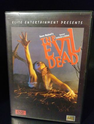 Dvd " The Evil Dead " Rare Elite Entertainment Release Previewed Guaranteed