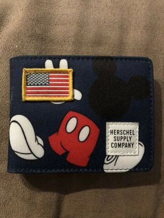 Rare Limited Edition Herschel Disney Mickey Mouse Wallet