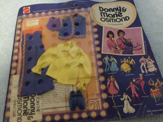 Vintage In Package Outfit For Donny Osmond Doll.  Remember Donnie & Marie?