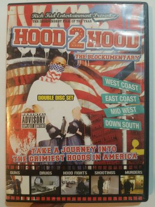 Hood 2 Hood The Blockumentary 2 Disc Set Rare