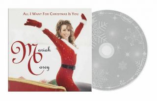 Mariah Carey - Limited Edition Cd All I Want For Christmas Rare Remixes Hero