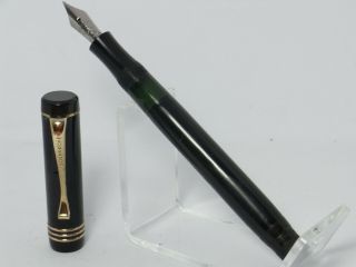 Rare 1940´s German Soennecken 507 Pistonfiller Fountain Pen Flexy M Nib Cork