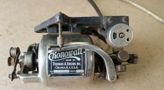 Antique Vintage Edison Konowatt Electric Motor For Edison Phonograph