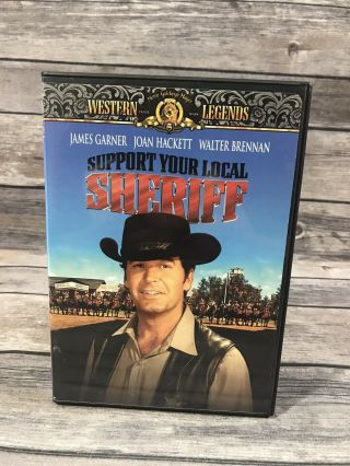 Support Your Local Sheriff (dvd,  2001,  Western Legends) Rare Oop James Garner