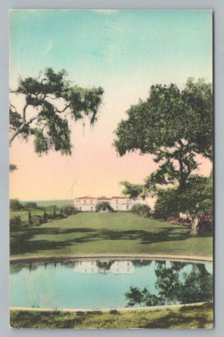 Hope Ranch Park Santa Barbara California Jessie Tarbox Beals Antique Pc 1930s