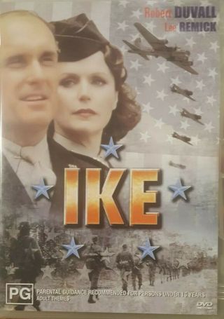 Ike Rare Dvd Robert Duvall & Lee Remick Wartime Dwight D.  Eisenhower Tv Movie
