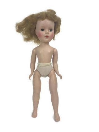 Vintage 1950s Sweet Sue American Character Doll Walker Hard Plastic 15 "
