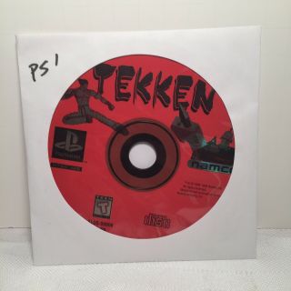 Tekken 1 Sony Playstation 1 Ps1 Disc Only Rare Title