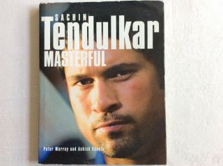Sachin Tendulkar India Cricket Rare Signed Hardback Book