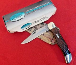 Case Xx Usa 5 - 3/8 " 6165 - L 1986 Rare Lockback Folding Hunter Knife