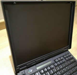 Rare Vintage IBM Thinkpad 770Z,  Year 1998,  Pentium II 366Mhz,  160MB,  Trident 3d 2