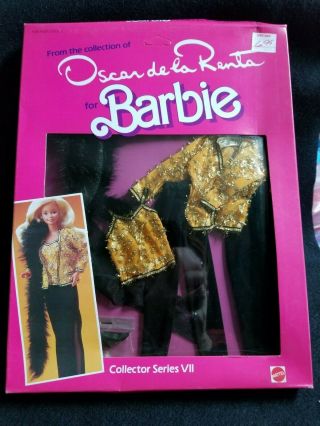 Vintage Mattel 1984 Oscar De La Renta Collector Series Vii 9261 Doll Fashion