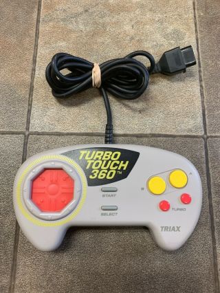 Triax Turbo Touch 360 Nes Controller And Rare