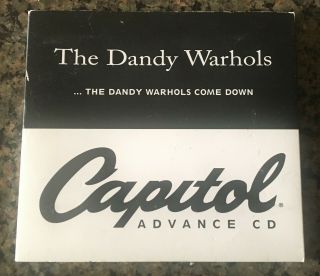 The Dandy Warhols Come Down By The Dandy Warhols Rare Promo Cd
