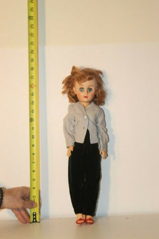Vtg 14r Revlon Clone 18 " Fashion Doll With Clothes & Shoes Very Pretty Doll