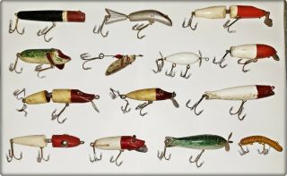 Awesome Group Of All Canadian Made Folk Art Lures