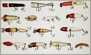 Awesome Group Of All Canadian Made Folk Art Lures 3