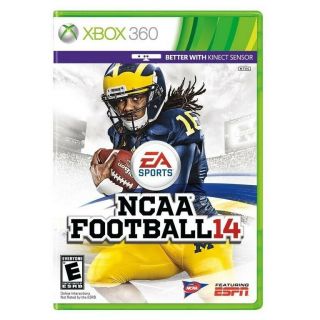 Ncaa Football 14 (xbox 360,  2013) Hard To Find/rare Includes $10 Fan Cash Code