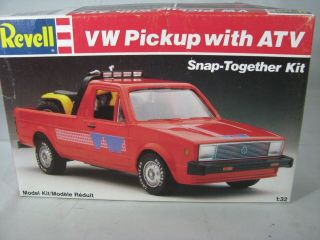 Rare Revell 1/32 Vw Pickup Snap - Kit 6043/ Vintage 1988