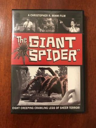 The Giant Spider Dvd Christopher R Mihm Film Rare Oop
