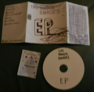 Los Knock Knocks EP - RARE LTD CDr La Hell Gang,  Chicos De Nazca,  La Banda ' s 3