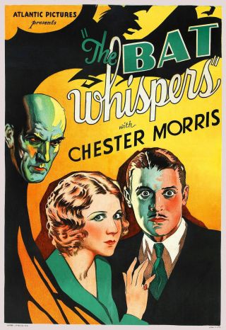 The Bat Whispers 1930 Pre Code Movie Fine Art Giclee Print Una Merkel