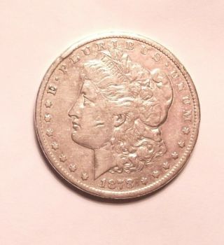 1878 Cc Morgan Silver Dollar Rare & Very Collectible (cleaned)