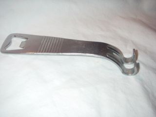 Vintage Rare Ice Cube Metal Release Tool And Bottle Opener 6 3/4 Inches Long