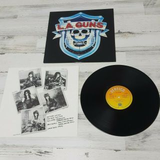 L.  A.  Guns - Self Titled 1988 Vertigo 834 144 - 1 Hard Rock Lp Vinyl Record Rare