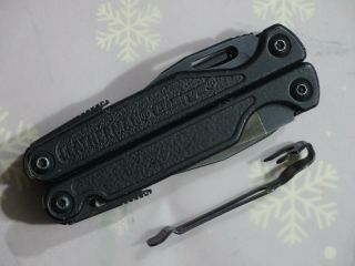 Leatherman Charge Xti Black Oxide With Pocket Clip Rare Discontinued