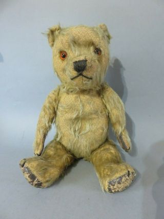 Vintage Well Loved Chiltern Teddy Bear 13 "