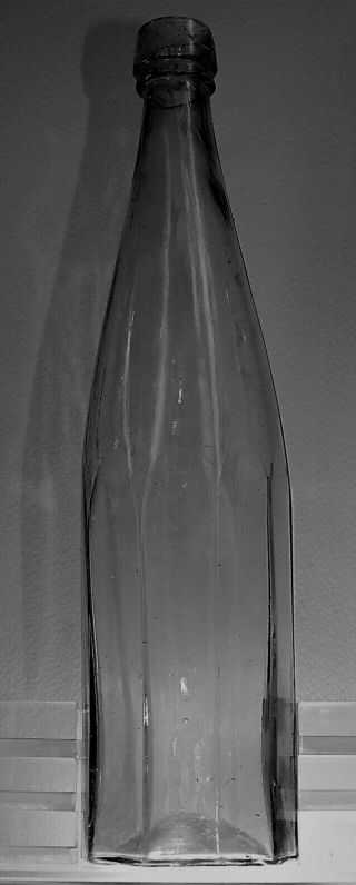 Antique Bottle Rare 10 Arched Window Victorian Goldfields 140z Old Bottle 1850 