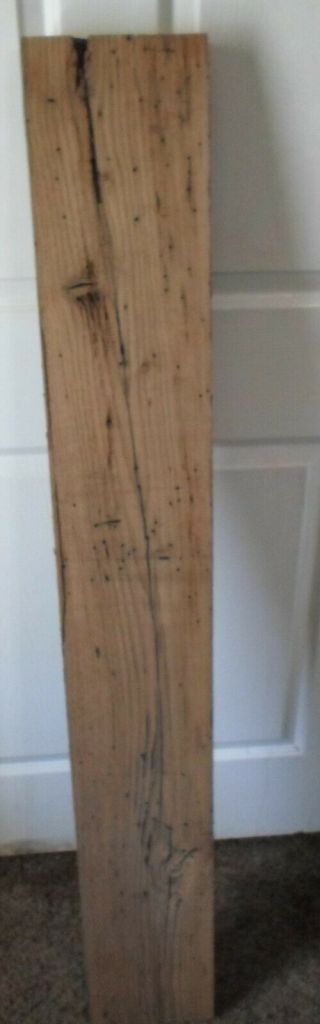 Rustic Barn Wood Rare Wormy American Chestnut Lumber 2x8 Rough Cut Sus