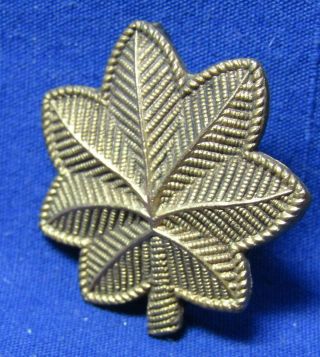 Wwii Bronze Army Major Rank Shoulder Insignia By Bb&b - Rare Maker