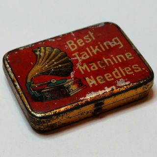 Best Talking Machine Needles Antique Gramophone Needle Tin,  With Needles