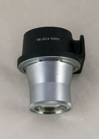 Leitz Leica Single Exposure Housing W/ Magnifier Oligo Oleyo 1937 Rare Camera