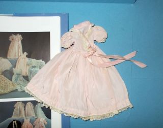 Vintage Madame Alexander Cissette Doll Pink Nylon Robe 1957 - 58