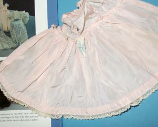Vintage Madame Alexander Cissette Doll Pink Nylon Robe 1957 - 58 3