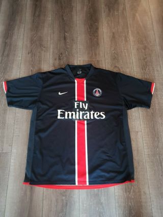 Paris Saint Germain 2006/2007 Rare Football Shirt Size Xl
