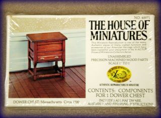 The House Of Miniatures Collectors Series X - Acto 40071 Dower Chest
