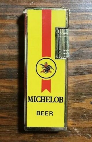 Vintage Michelob Beer Lighter Advertisement Rare