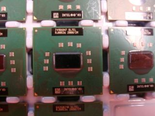 Rare Intel Pentium M Sl7el 2.  0 Ghz /2m Bga479 Cpu Processor