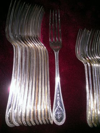 Hester Bateman Silverplate By Roberts & Belk Individual Dinner Fork