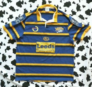 Leeds Rhinos Rugby League Shirt Jersey 2009 Mens Size Xxxl 3xl Rare