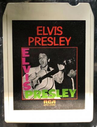 Rare 8 Track Elvis Presley Rca Aps1 - 0382