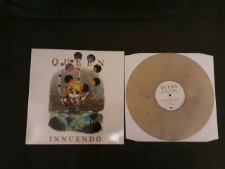 Queen - Innuendo - Very Rare 12 " Translucent Colour Vinyl Lp Freddie