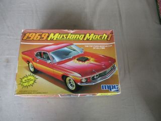Mpc 1/25 Model Kit 1969 Mustang Mach I - Complete -