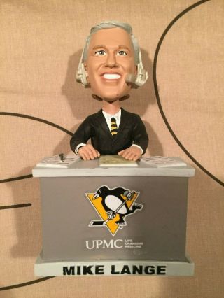 Mike Lange Pittsburgh Penguins Sga Giveaway Bobblehead Nib Bobble 10/8/2019 Rare